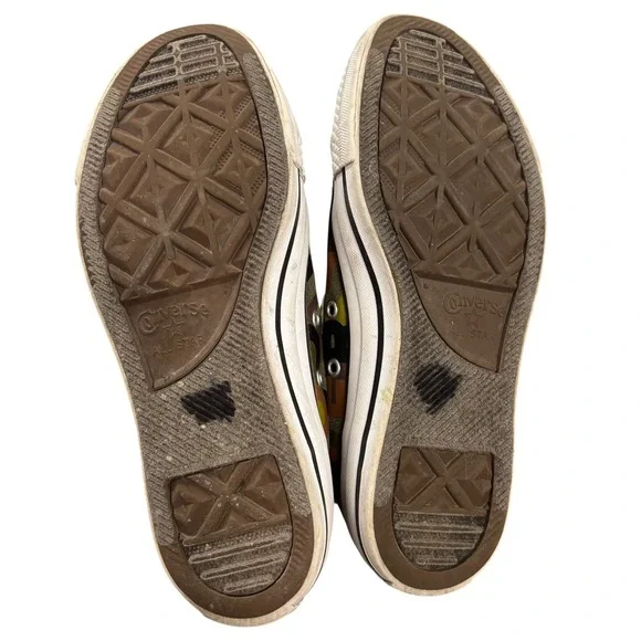 Converse All Star High Top Camo Print Sneakers Unisex M 6 W8 - Picture 11 of 11